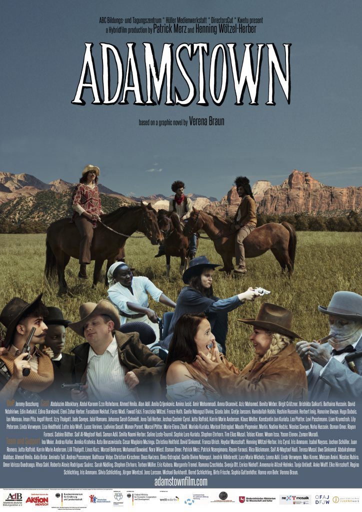 Filmplakat Adamstown (von Verena Braun)